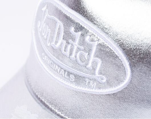 Kšiltovka Von Dutch Trucker Adelaide - Polyester - Silver Metallic