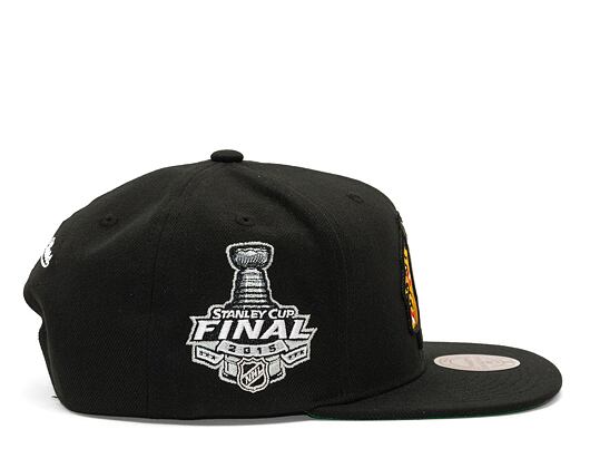 Kšiltovka Mitchell & Ness NHL Top Spot Snapback Chicago Blackhawks Black