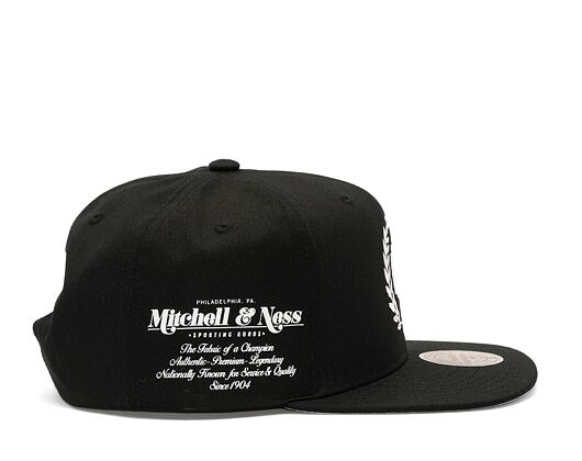 Kšiltovka Mitchell & Ness Branded Heritage Snapback Black