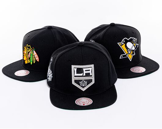 Kšiltovka Mitchell & Ness NHL Top Spot Snapback Los Angeles Kings Black