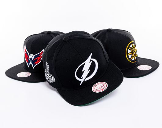 Kšiltovka Mitchell & Ness NHL Top Spot Snapback Tampa Bay Lightning Black