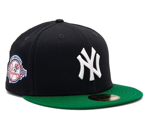 Kšiltovka New Era 59FIFTY MLB Team Color New York Yankees Cooperstown Navy / White / Kelly Green