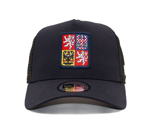 Kšiltovka New Era 9FORTY Trucker National Team - Czech Republic Navy