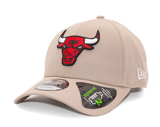 Kšiltovka New Era 9FORTY NBA Repreve Chicago Bulls Ash Brown / Red