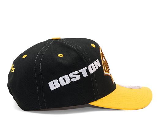 Kšiltovka Mitchell & Ness Overbite Pro Snapback Vntg Boston Bruins Black