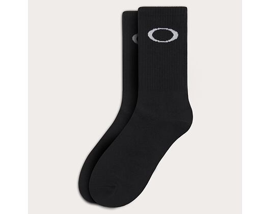 Ponožky Oakley Ellipse  3 pack Crew Sock Black