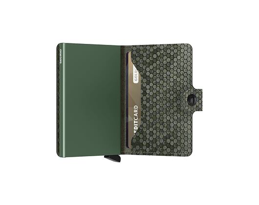 Peněženka Secrid Miniwallet Hexagon Green