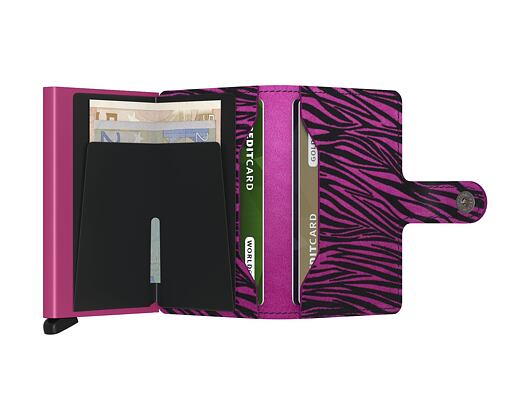 Peněženka Secrid Miniwallet Zebra Fuchsia