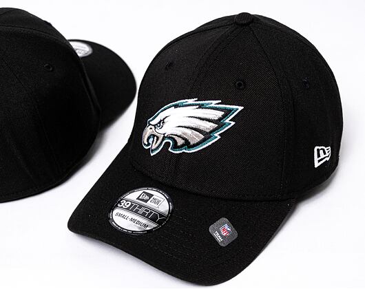 Kšiltovka New Era 39THIRTY NFL Team Logo Philadelphia Eagles - Black