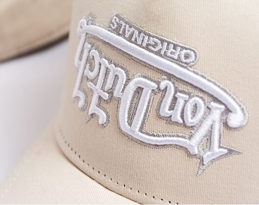 Kšiltovka Von Dutch Trucker Soho - Cotton Twill - Grey/White