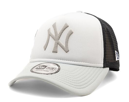 Kšiltovka New Era 9FORTY A-Frame Trucker MLB Logo Trucker New York Yankees - Graphite / Navy