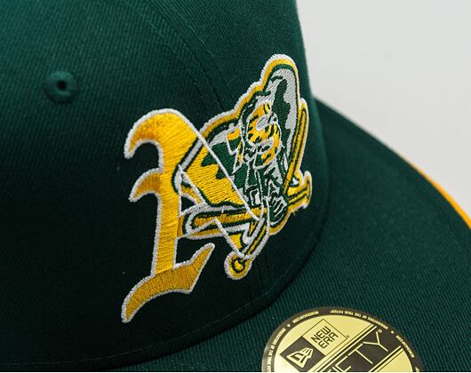 New Era 59FIFTY MLB Team Color Split 5 Oakland Athletics Green Cap