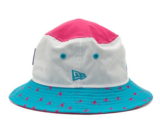 Klobouk NEW ERA Orb Miami bucket Red Bull F1 White/Pink