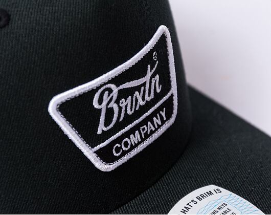 Kšiltovka Brixton Linwood C Netplus MP Snapback - Black/White