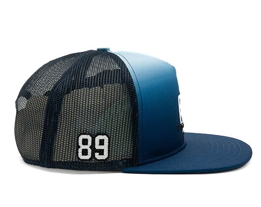 Kšiltovka Karl Kani J Gradient Flat Brim blue/light blue