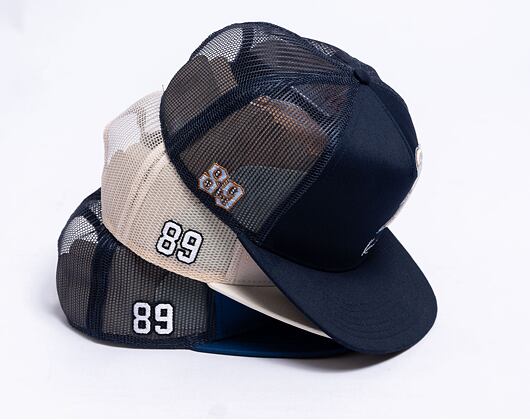 Kšiltovka Karl Kani J Gradient Flat Brim sand/white