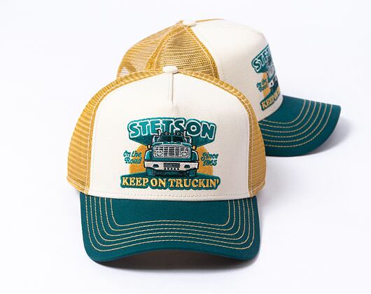 Dětská Kšiltovka Stetson Trucker Cap Keep On Trucking 47