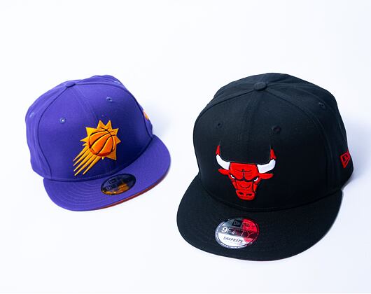 Kšiltovka New Era 9FIFTY NBA Rear Logo Chicago Bulls - Black