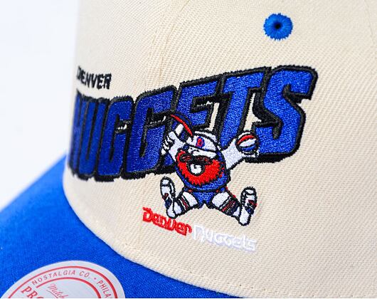 Kšiltovka NBA Retro Type Pro Snapback Hwc Denver Nuggets Off White