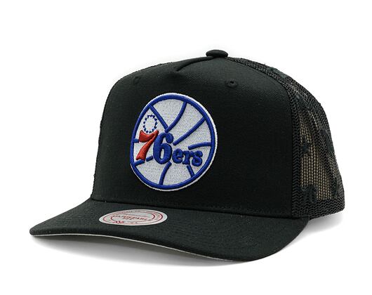 Kšiltovka NBA Monogram Trucker Hwc Philadelphia 76Ers Black