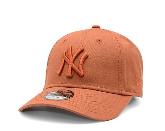 Dětská kšiltovka New Era 9FORTY Kids MLB League Essential New York Yankees - Terracotta