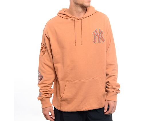 Mikina New Era MLB World Series Oversized Hoody New York Yankees - Italian Clay / Terracotta