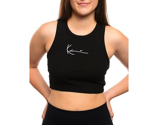 Dámské Tílko Karl Kani Small Signature Essential Racer Rib Top black