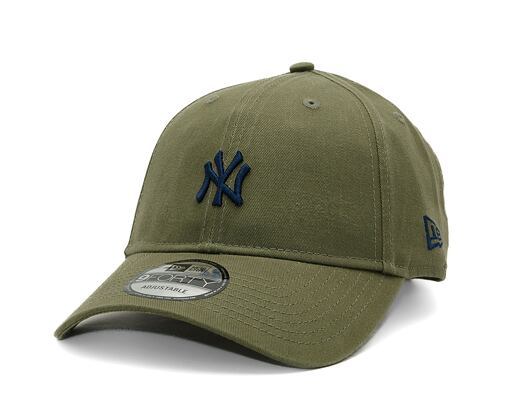 Kšiltovka New Era - 9FORTY Summer Washed - NY Yankees - Olive / Teal