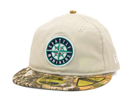 Kšiltovka New Era - 59FIFTY Retro Crown Realtree - Seattle Mariners - Camo