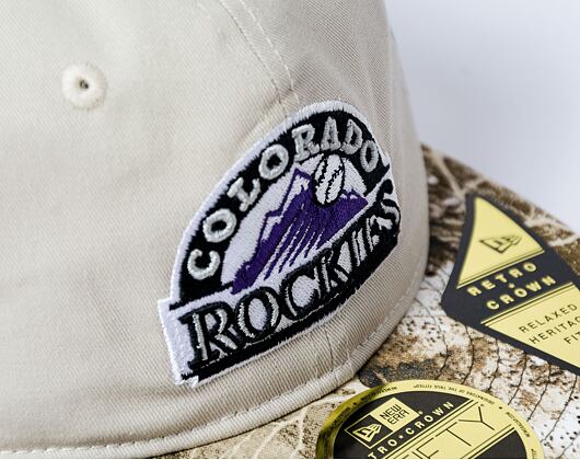 Kšiltovka New Era - 59FIFTY Retro Crown Realtree - Colorado Rockies - Camo