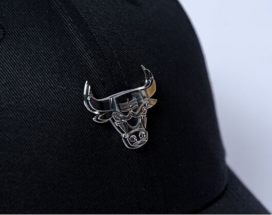 Kšiltovka New Era - 9FORTY Metallic Pin - Chicago Bulls - Black