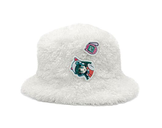 Klobouk Kangol - Manga Bucket - White