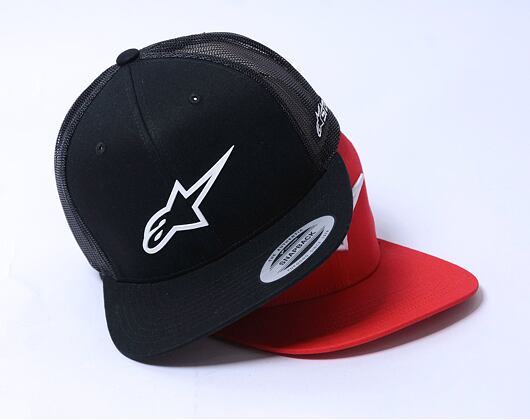 Kšiltovka Alpinestars - 3D Ageless Trucker - Black/White