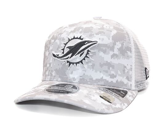 Kšiltovka New Era - NFL24 9SEVENTY Stretch-Snap - Miami Dolphins