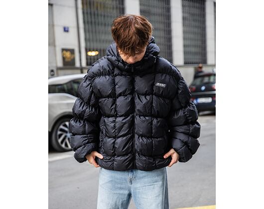 Bunda Karl Kani - Oversized Square Quilted Puffer Jacket - Black