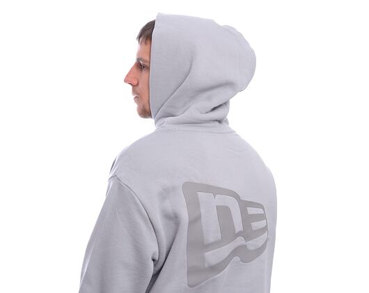 Mikina New Era - Flag Oversized Hoodie - DGR / Grey