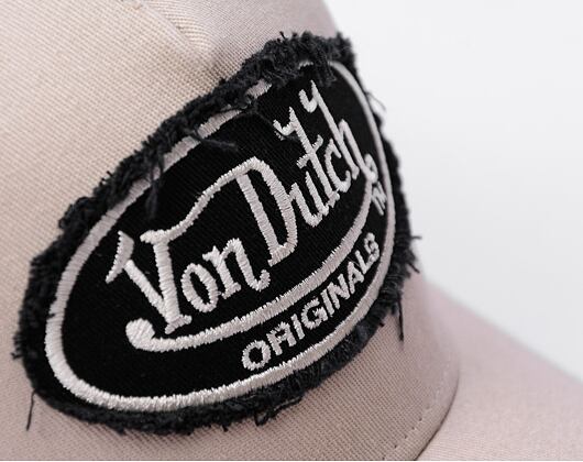 Kšiltovka Von Dutch - Trucker Kalmar - Cot Twill - Grey/ Black