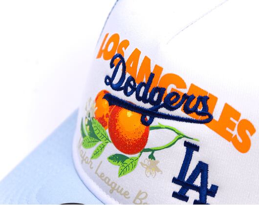 Kšiltovka New Era - MLB Fruit Graphic 9FORTY Trucker - LA Dodgers - Pastel Blue