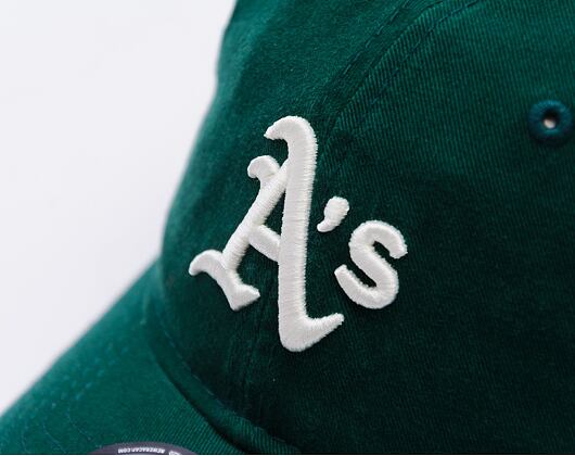 Kšiltovka New Era - MLB Distressed 9TWENTY - Oakland Athletics - Dark Green / Gold