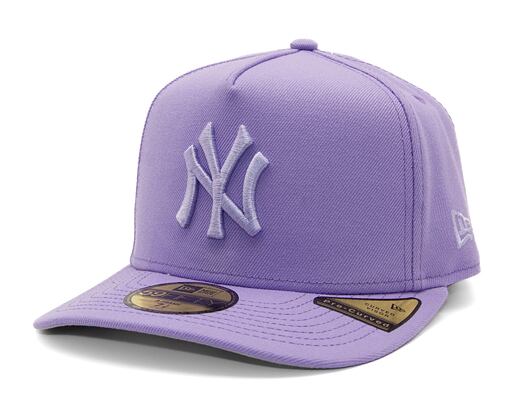 Kšiltovka New Era - MLB Color Pack 59FIFTY A-Frame - NY Yankees - Purple