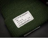 New Era Lightweight Patch Dark Green Winter Beanie