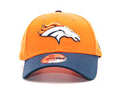 New Era The League Denver Broncos 9FORTY Team Color Strapback Cap