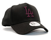 New Era Jersey Tech A-Frame Los Angeles Dodgers 9FORTY Black Maroon Snapback Cap