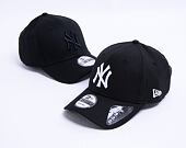 New Era 9FORTY Diamond Era New York Yankees Strapback Black / White Cap