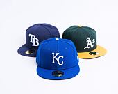 New Era 59FIFTY MLB Authentic Performance Kansas City Royals Fitted Team Color Cap