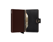 Secrid Miniwallet Saffiano Brown