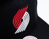 Mitchell & Ness Team Ground 2.0 Snapback Portland Trail Blazers Black Cap