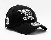 New Era 39THIRTY NFL22 Sideline Tennessee Titans Black / White Cap