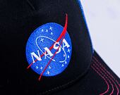 Capslab NASA A-Frame Trucker CL/NASA/1/NAS4 Black / Royal Blue Cap