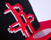 Mitchell & Ness 8 BIT XL SNAPBACK HOUSTON ROCKETS Black Cap